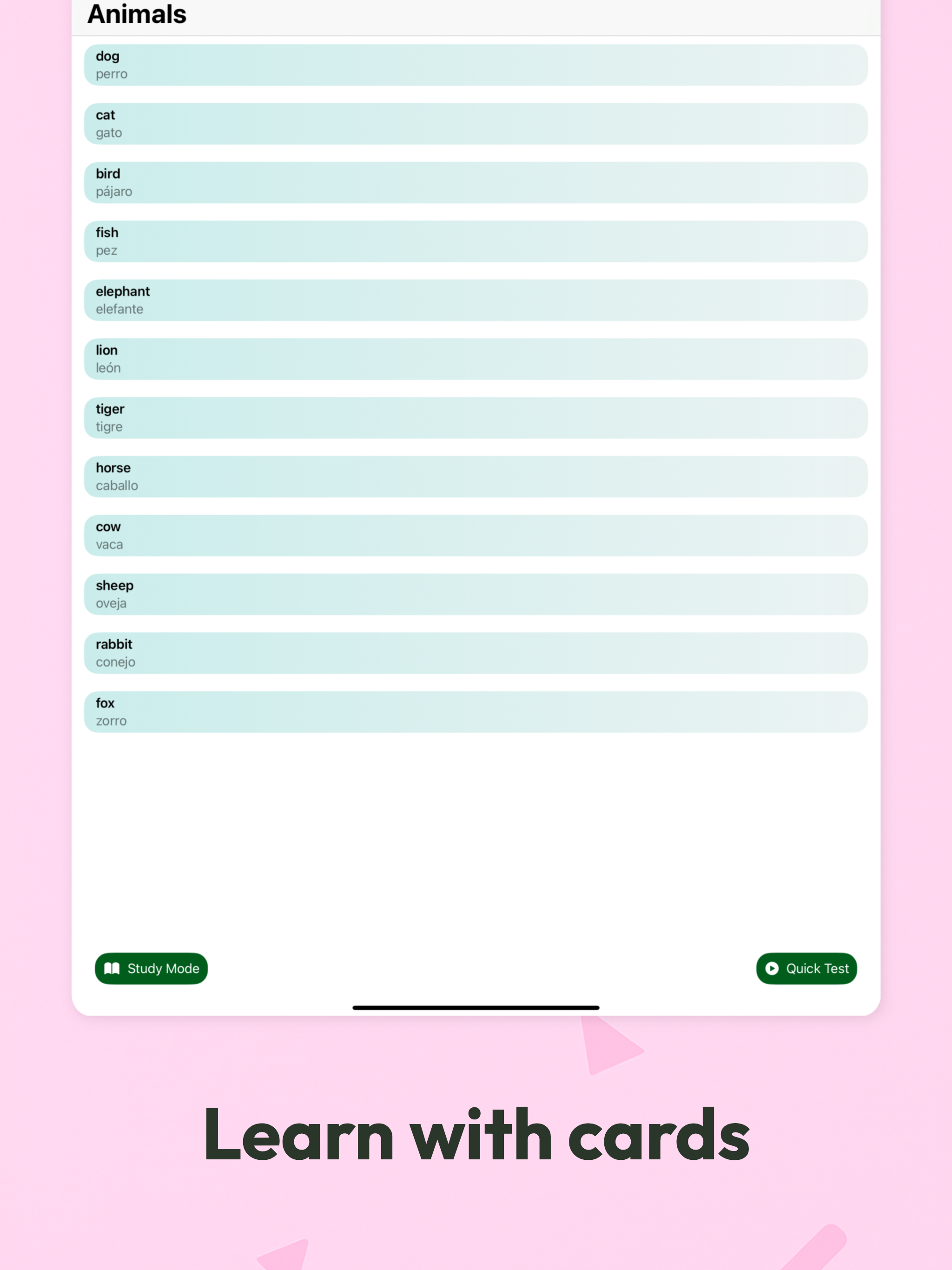LinguaCards: Language Learning