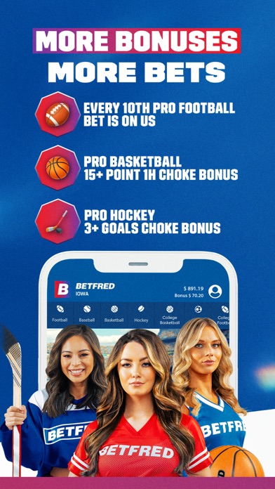 Iowa Betfred Sportsbook Screenshot