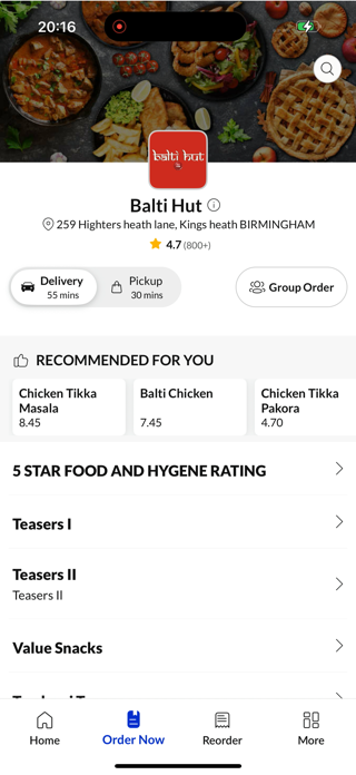 Balti Hut Screenshot 2 of 4