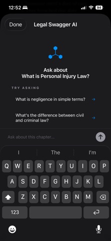 Legal Swagger - Legal Help app screenshot 3