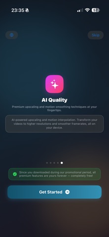 Smoothie: AI Video Enhancer screenshot