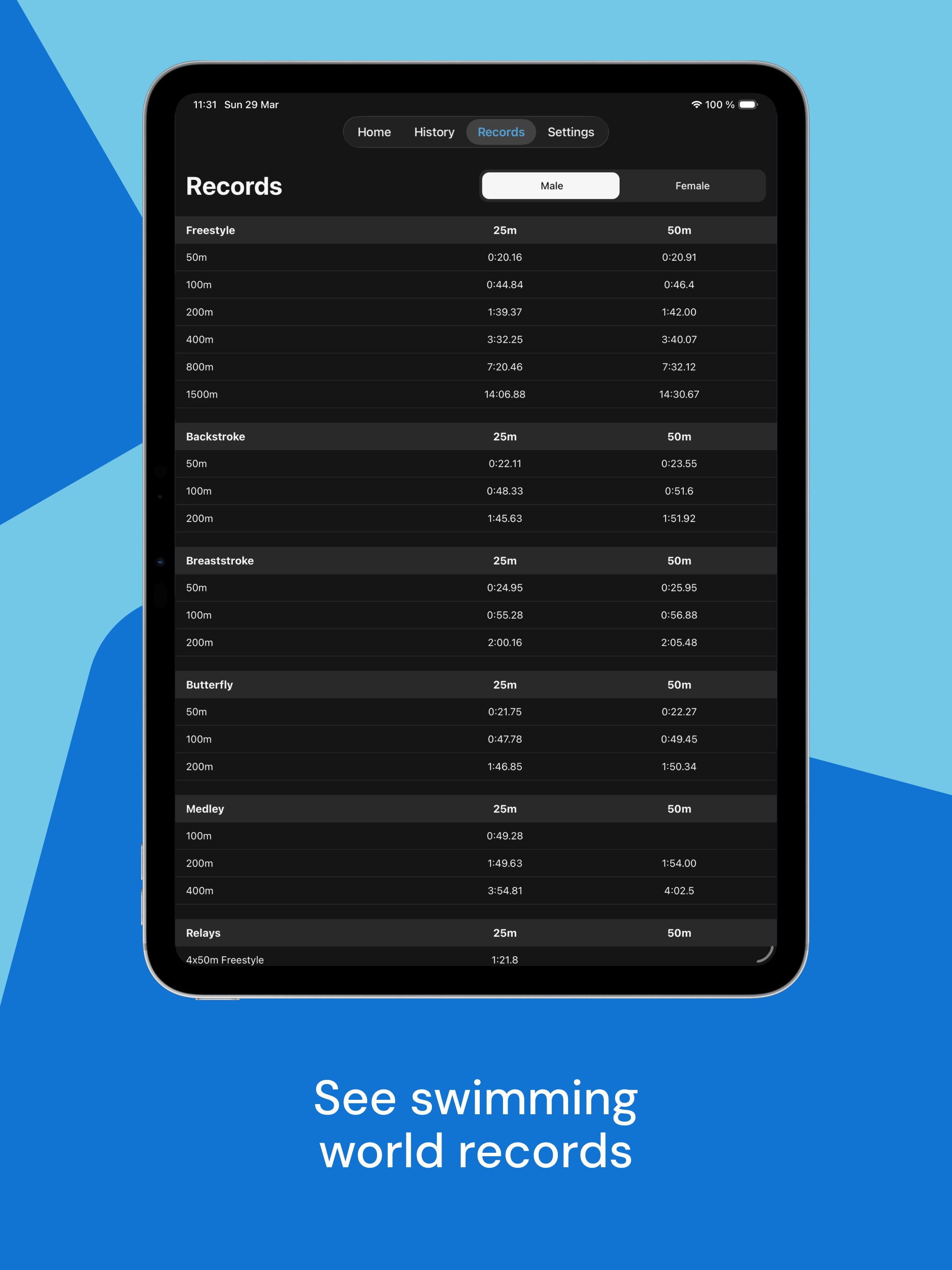 Fina points calculator