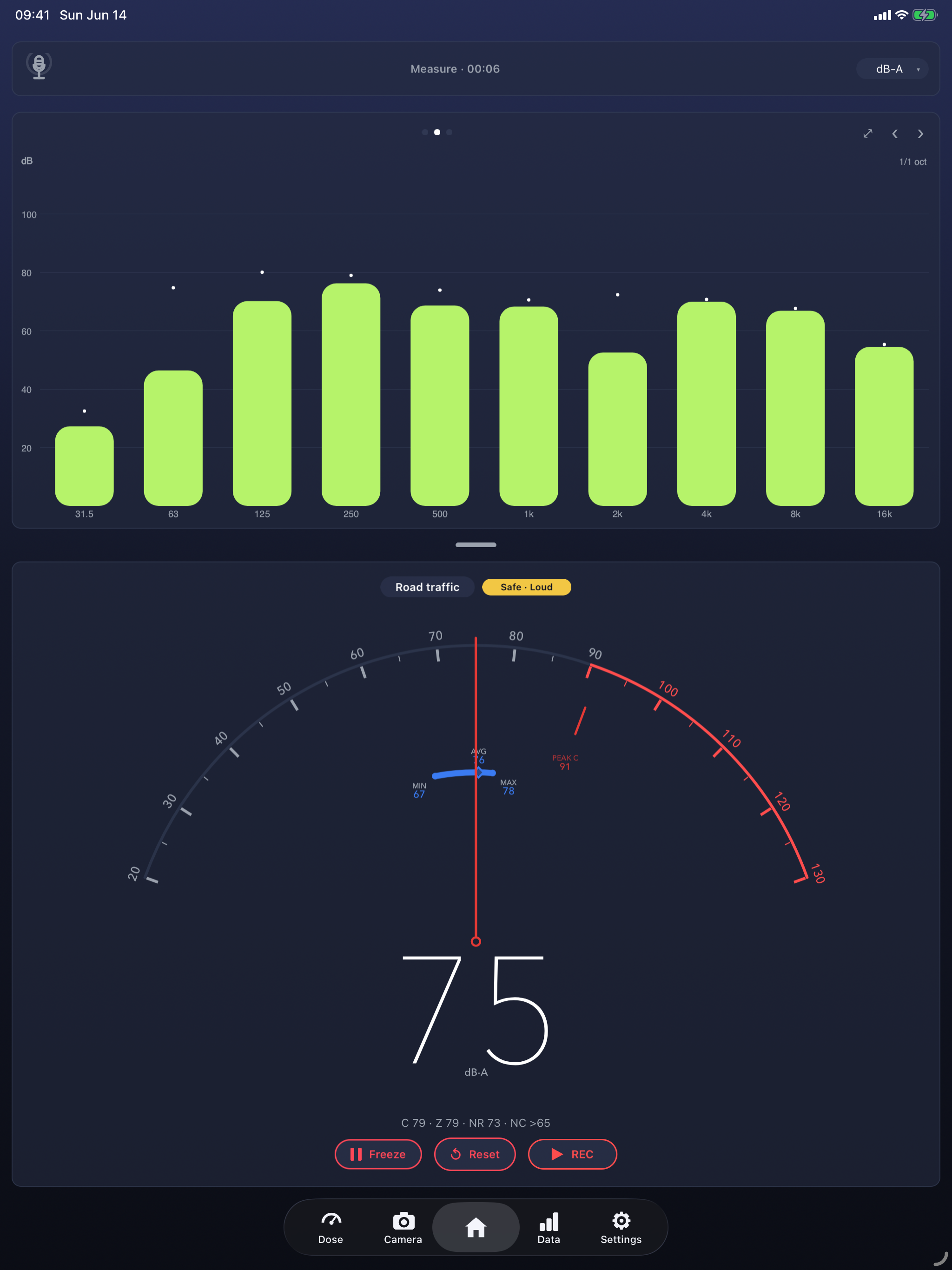 dB Logger: Sound Level Meter
