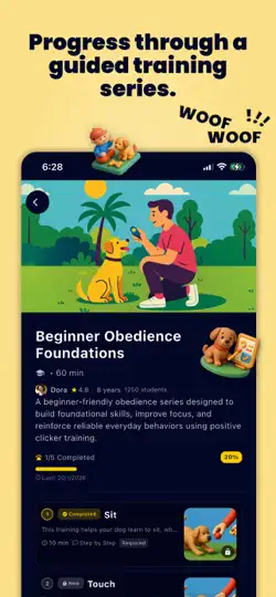 Woofie - Dog & Puppy Training iPhone Ekran Görüntüsü 2