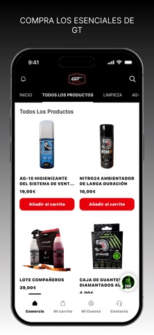GRUPO GT SHOP iPhone screenshot 2