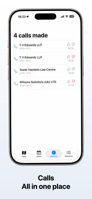 Legal Aid U.K. CallBook screenshot 4