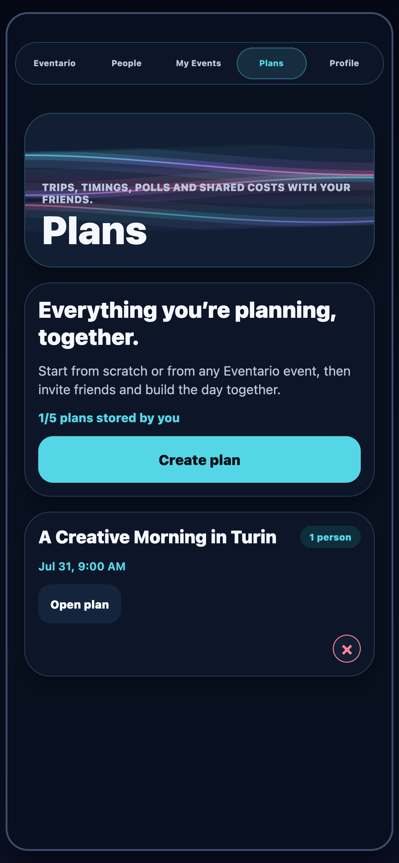 Eventario screenshot 3