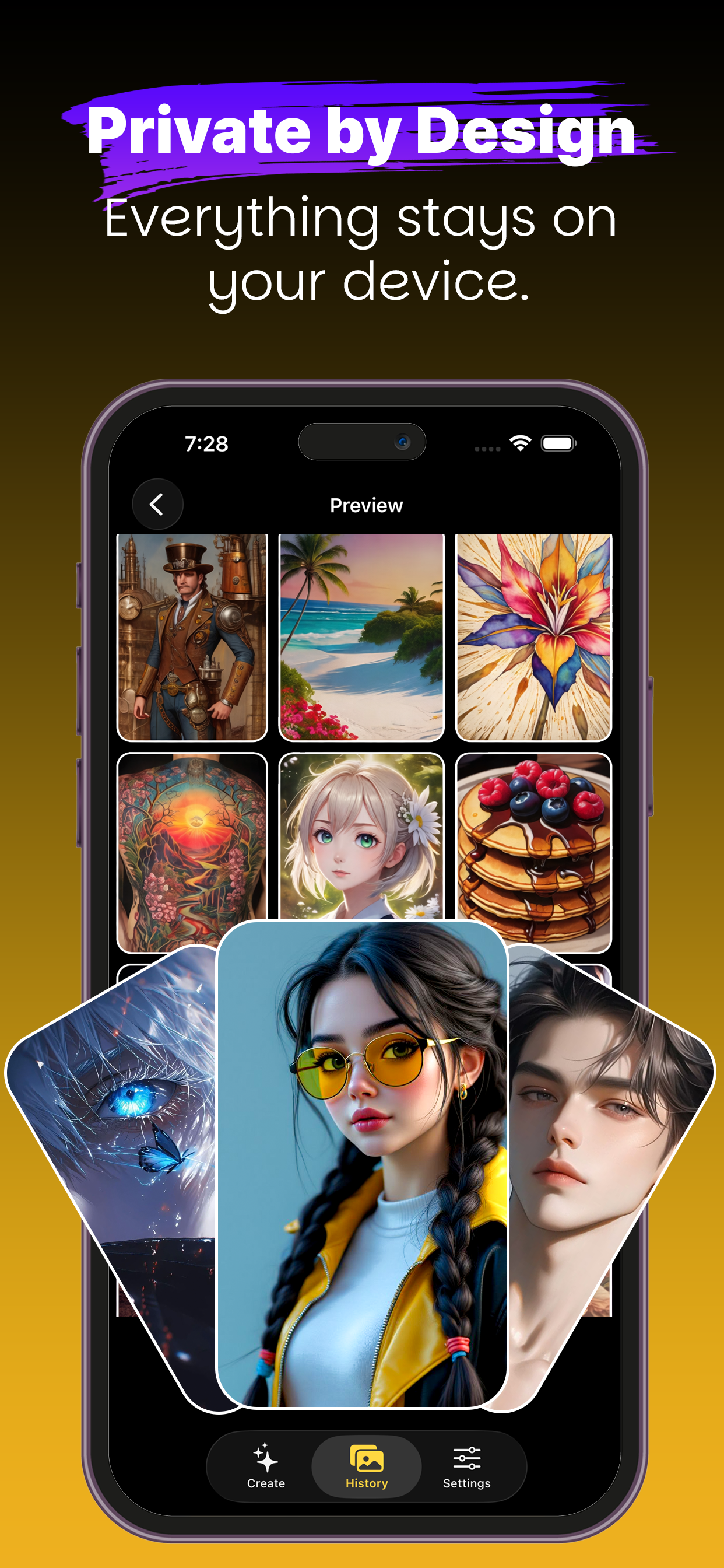 Mortal AI : AI Image Generator screenshot 7