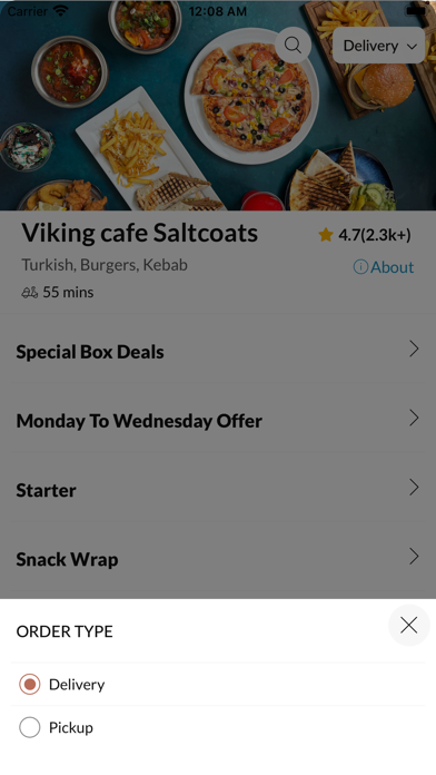 Viking Cafe Saltcoats Screenshot