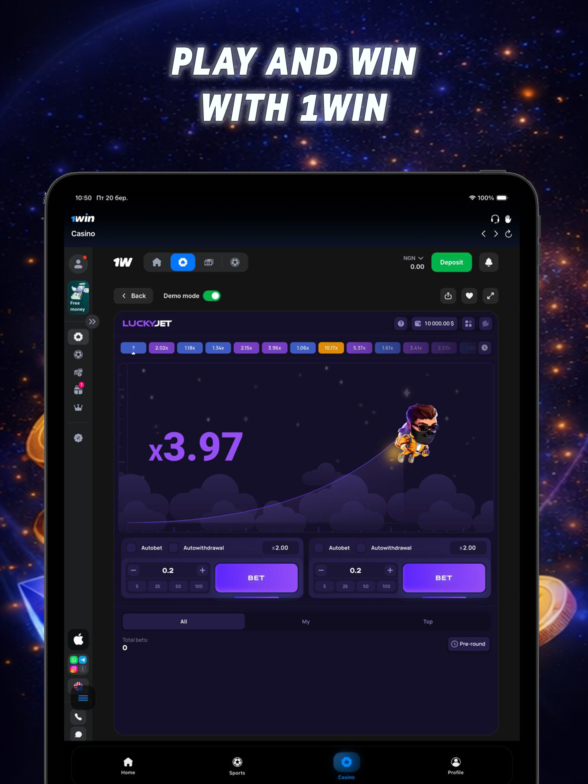 1win: Betting & Casino