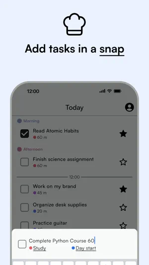 Task Kitchen: Timebox & To-Do screenshot 3