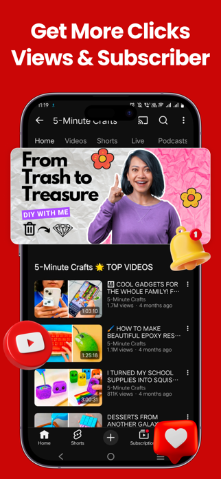 Thumbnail Maker YT Intro Maker Screenshot 5 of 8