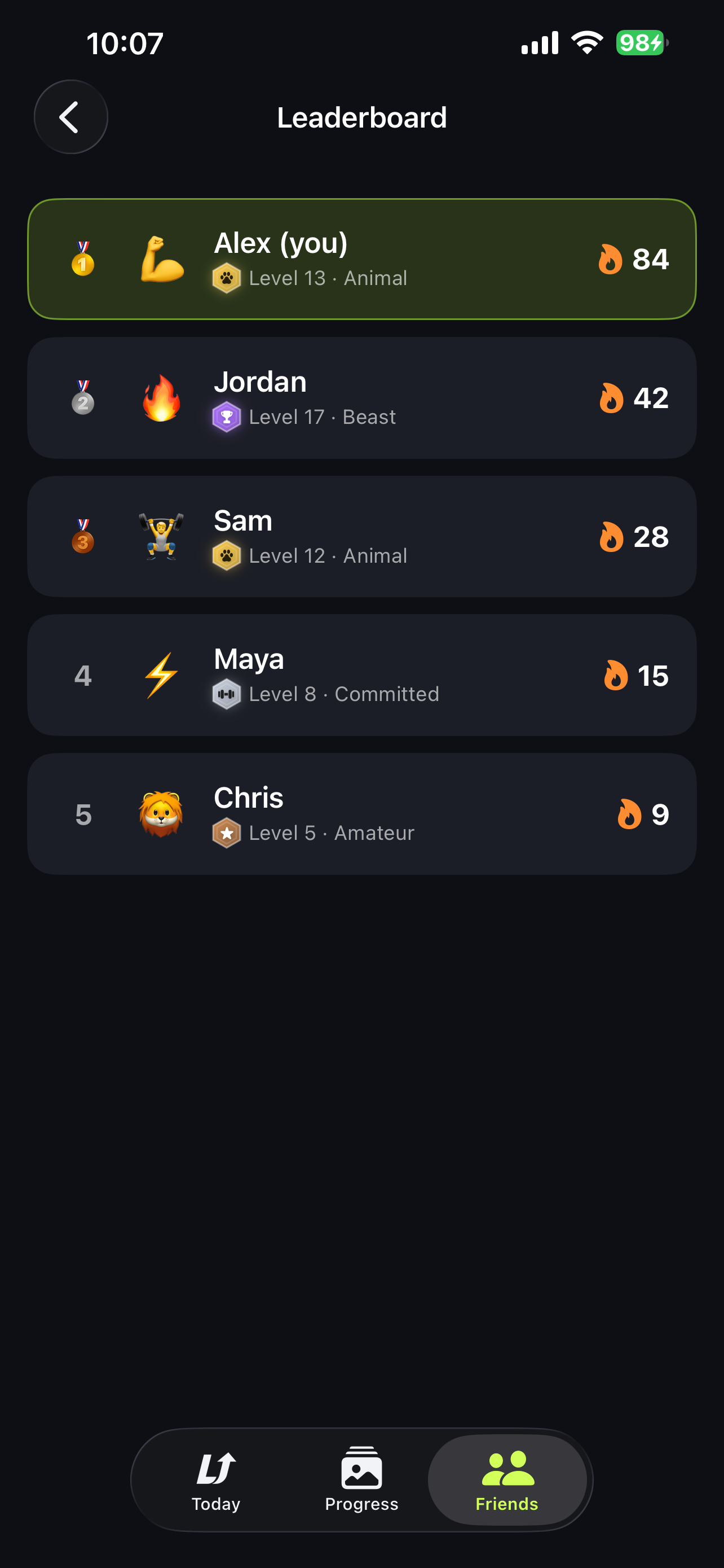 Gym Accountability: Level Up screenshot 5