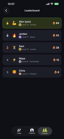 Gym Accountability: Level Up Screenshot 5 of 6
