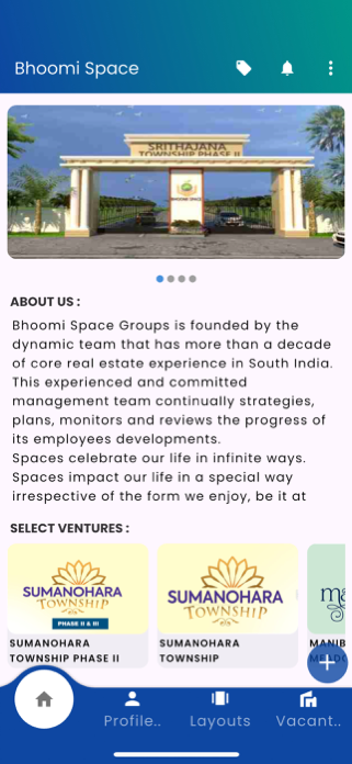 Bhoomi Space Screenshot 1 of 5
