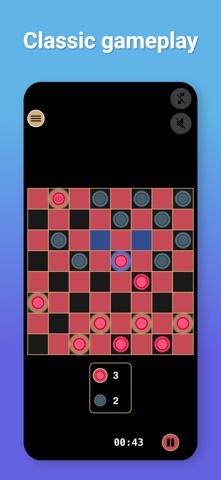 Checkers - Offline gameplay Screenshot 1 of 1