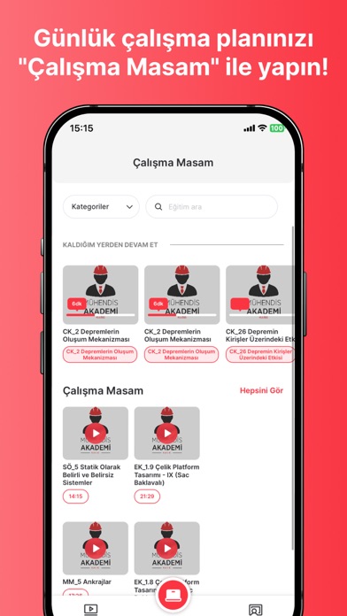 Mühendis Akademi Kulübü Screenshot