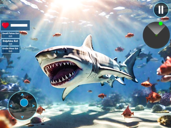 Angry Shark Hunt: サメ ゲームのおすすめ画像3