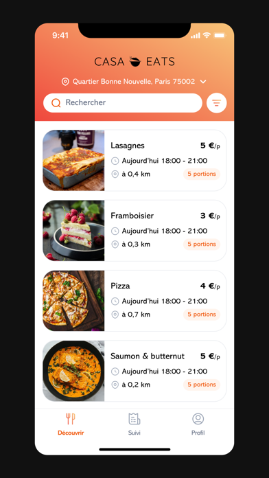 Screenshot #2 pour Casa Eats
