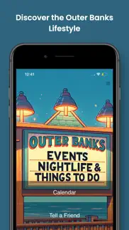 outer banks events nightlife iphone screenshot 1