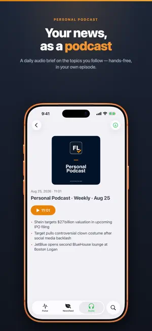 FactsLane: Personal News screenshot 1