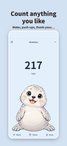 Pochi Pochi: Cute Tap Counter screenshot 4