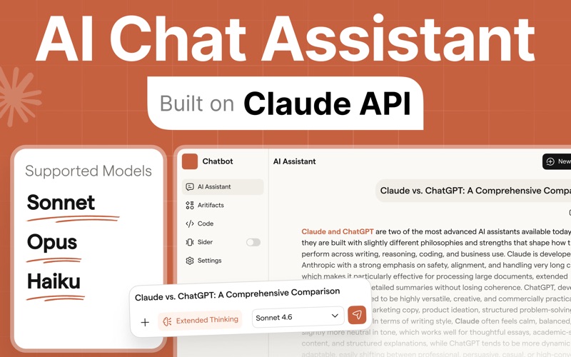 CL Chatbot : AI Chat Assistant iPhone screenshot