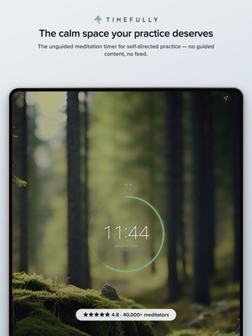 Timefully - Meditation Timer ipad screenshot 2