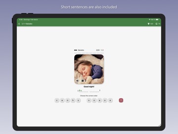 Learn Spanish with Bilinguae iPad screenshot