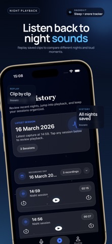 SnoreKit: Snore Recorder App Screenshot 6 of 7