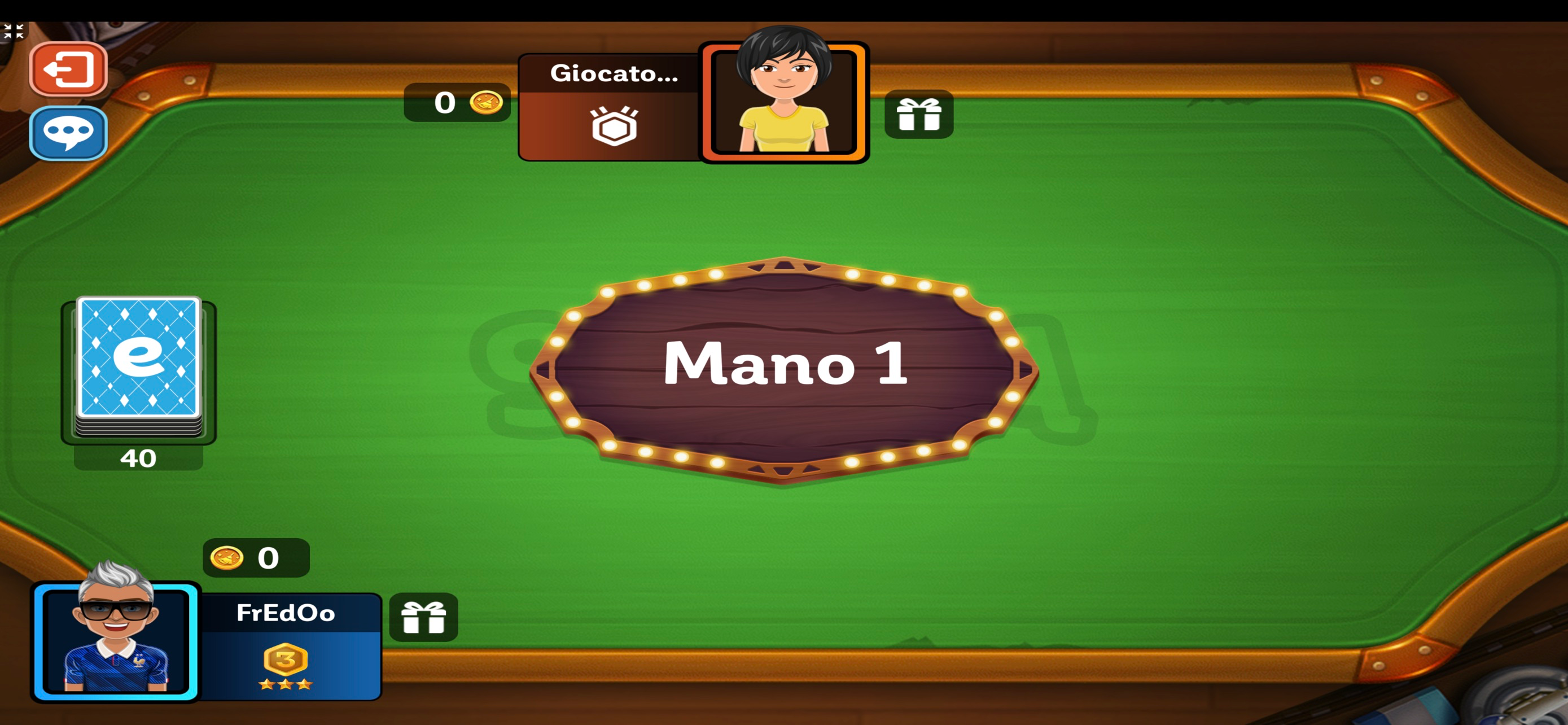 Scopa classic online screenshot 10