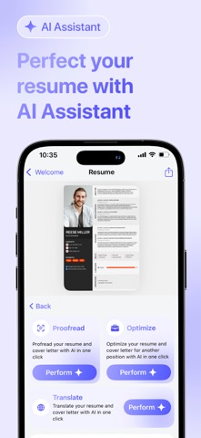 CVNow: CV Resume maker screenshot