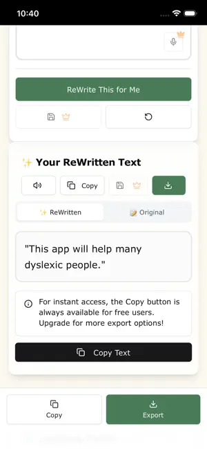 ReWriteAble screenshot 2