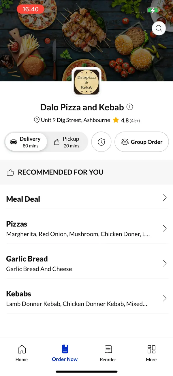 Screenshot #2 pour Dalo Pizza And Kebab