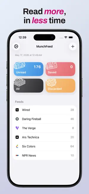 Munchfeed screenshot 1
