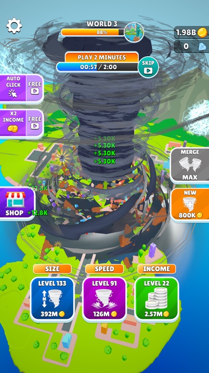 Idle Tornado Simulator screenshot-7