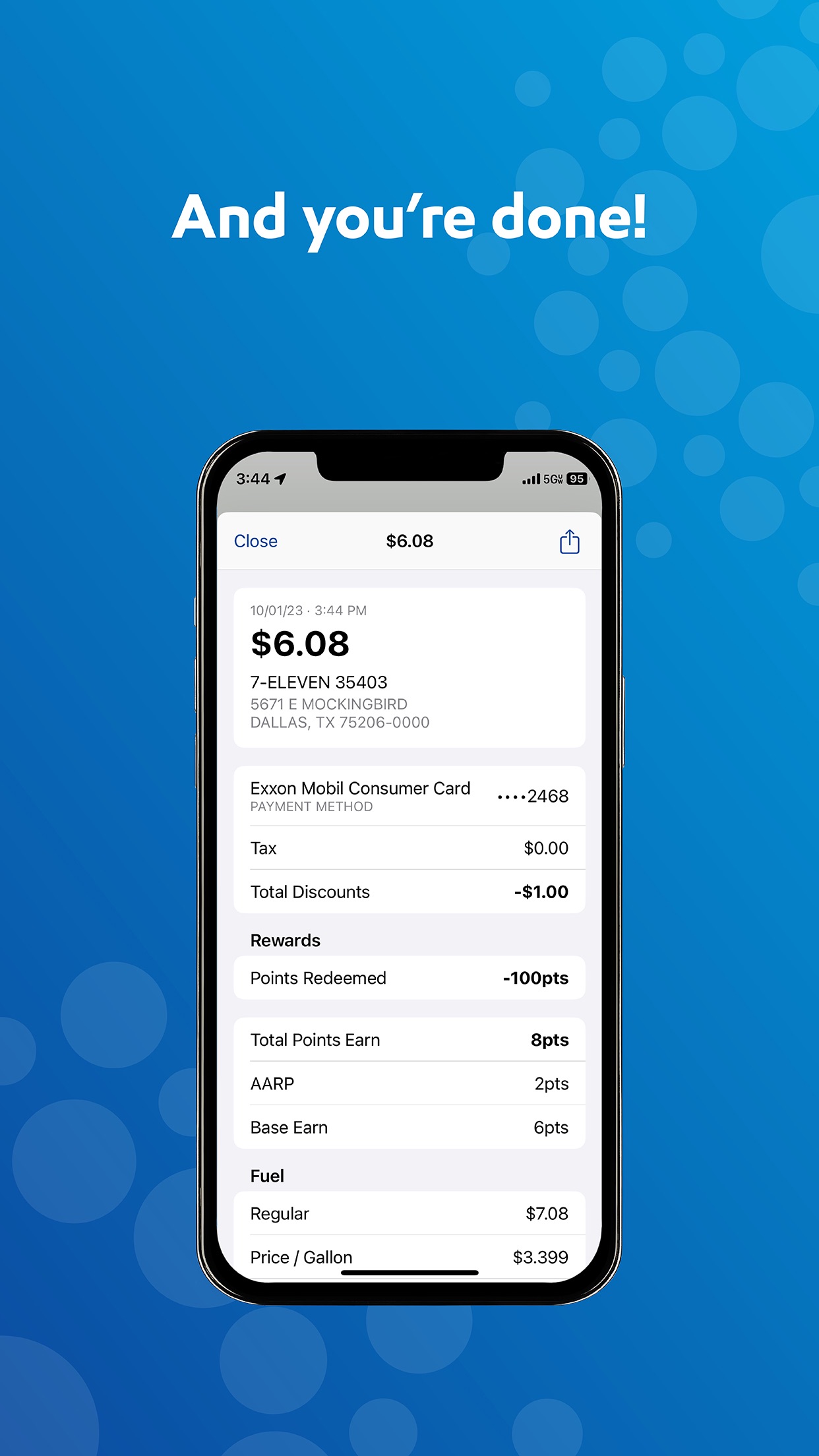 Exxon Mobil Rewards+ screenshot 5