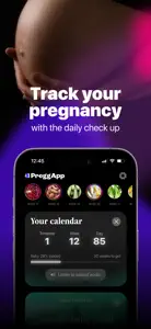 PreggApp: AI Pregnancy Tracker screenshot #1 for iPhone