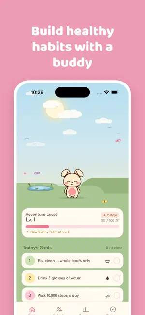 bunni: women's fitness gym pal screenshot 1