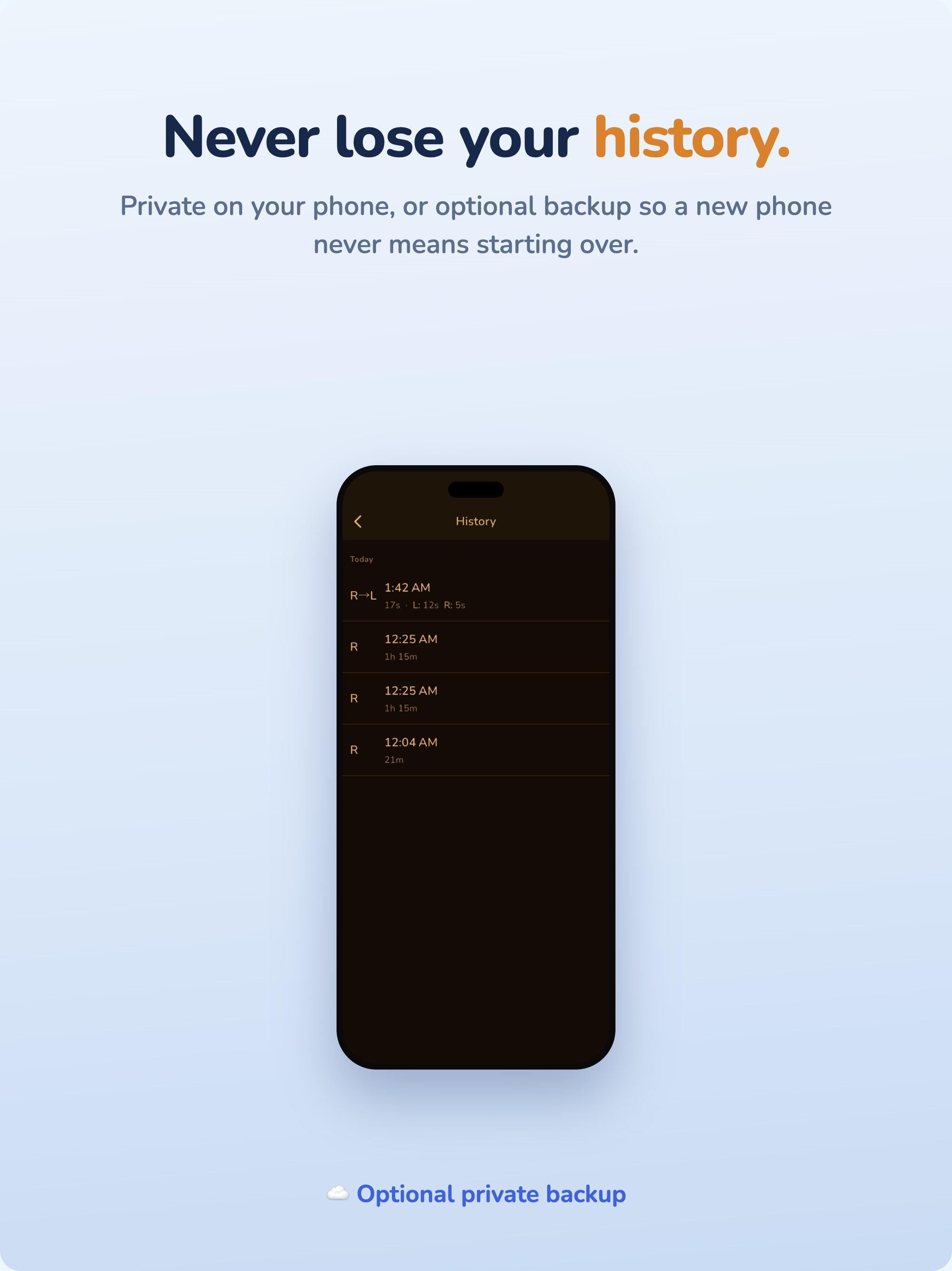 NextSide: Breastfeed Tracker screenshot 13