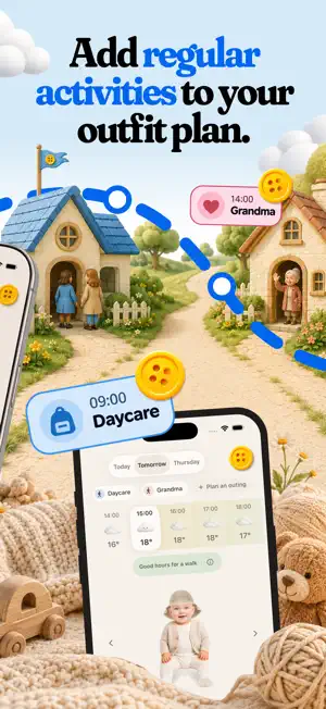 Button - Baby Weather & Outfit screenshot 3