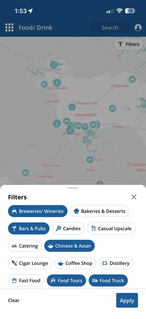 Screenshot #2 pour Visit Blue Ridge, GA!