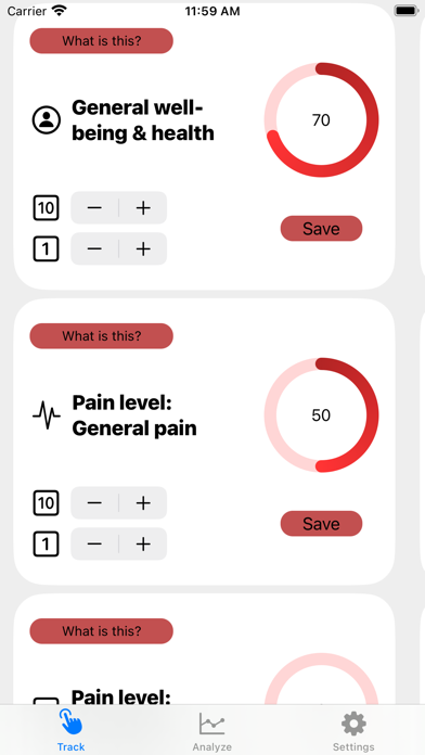 AIM: Anti-inflammatory life Screenshot