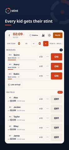 Stint — Equal Play Time screenshot