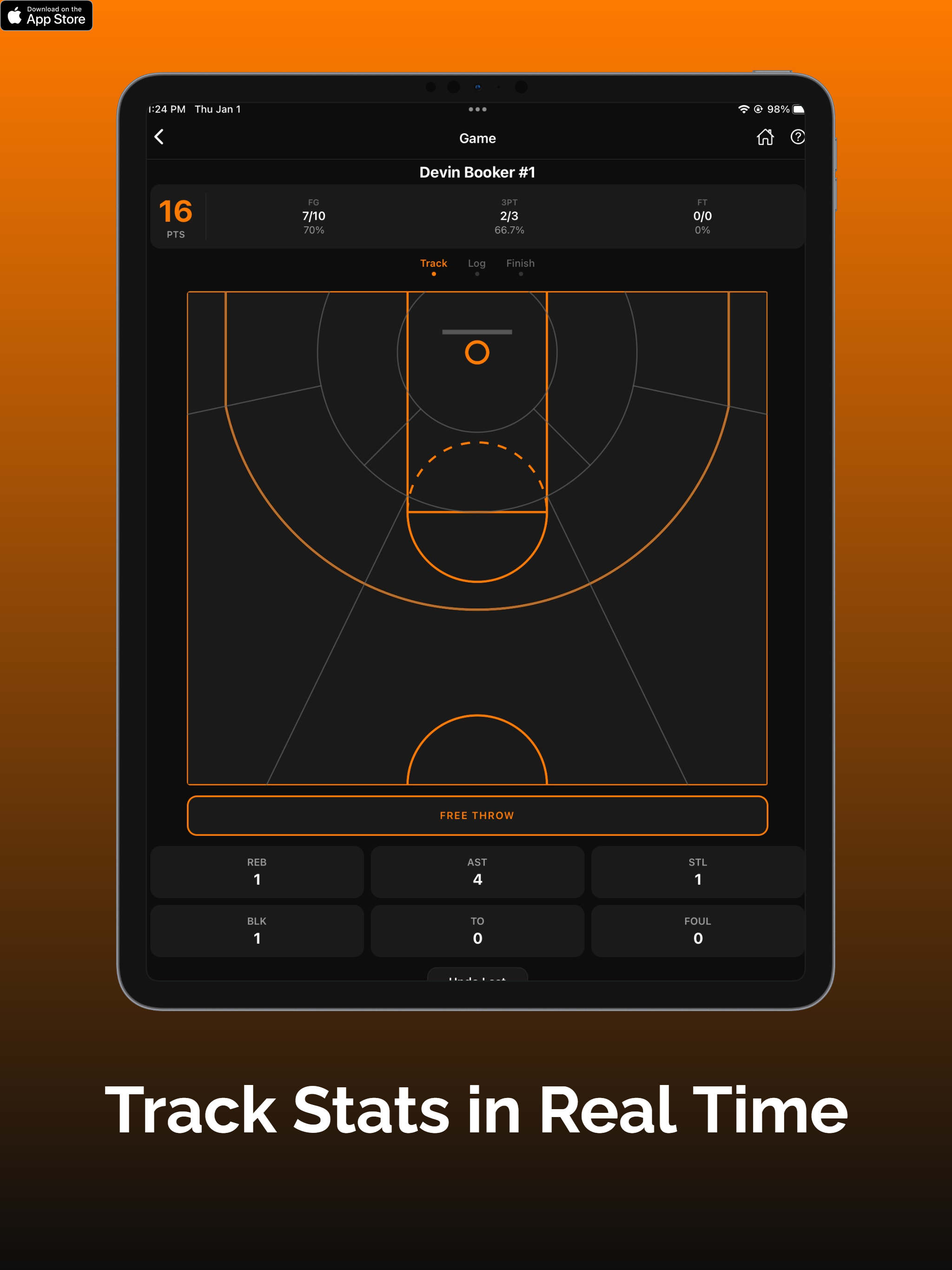 BucketBook · Basketball Stats