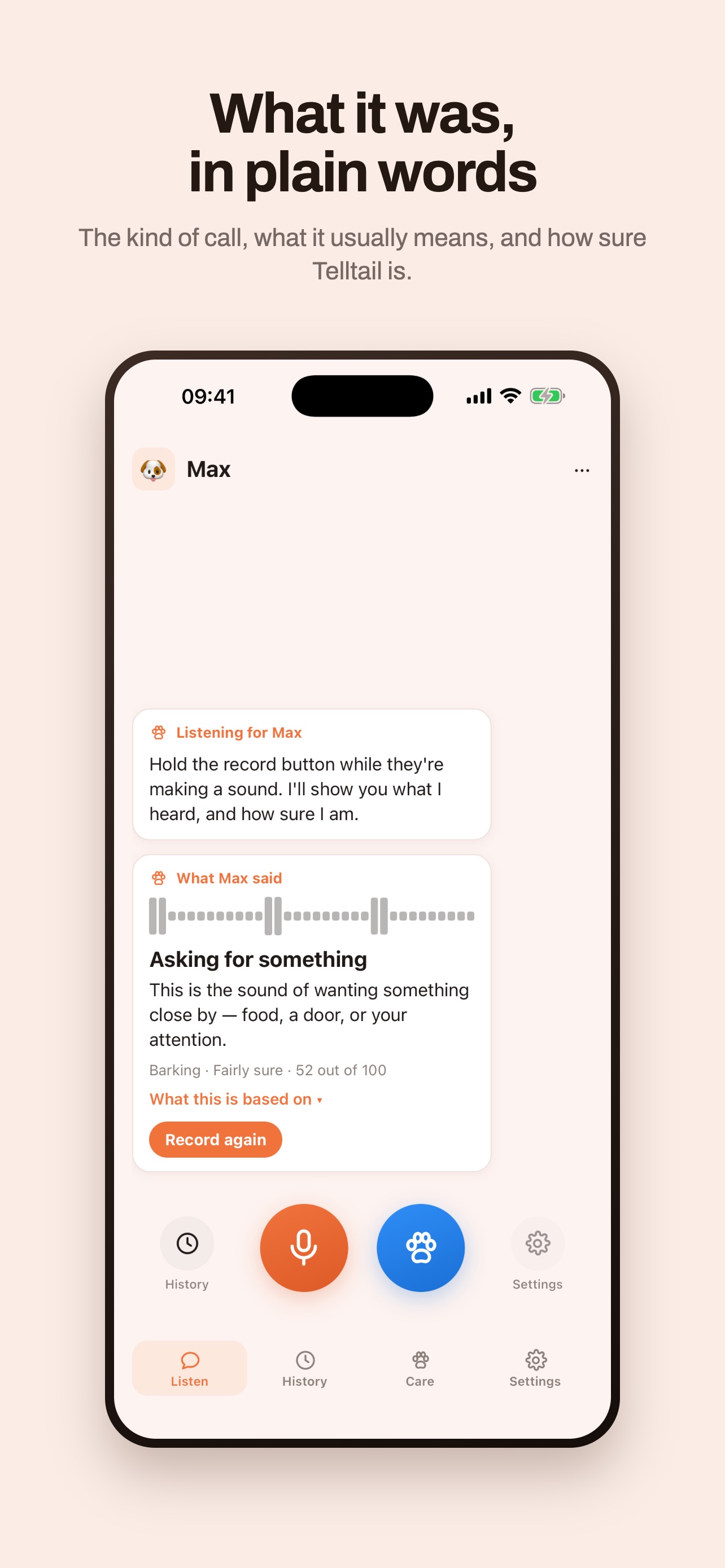 Screenshot 3 of Telltail: Dog & Cat Translator
