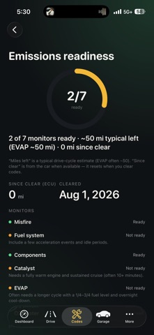 CrankData iPhone screenshot