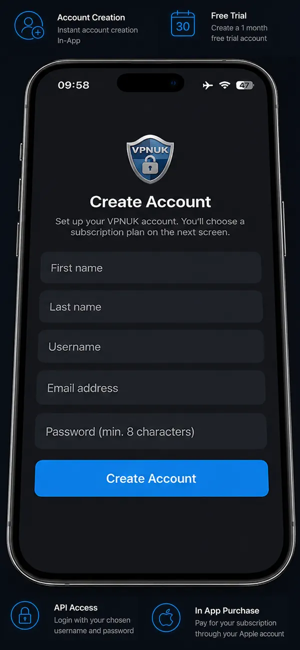 Screenshot #3 pour VPNUK - Fast & Secure VPN