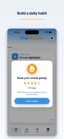 Thai Reader: Read Thai Screenshot 6 of 10