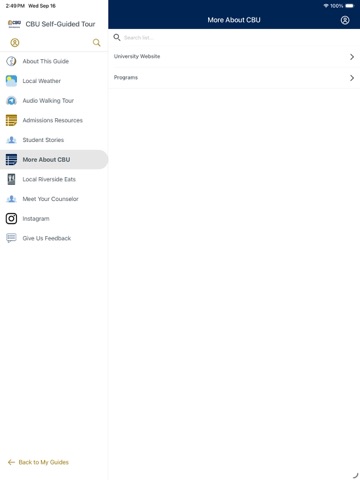 App screenshot